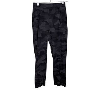lululemon Align High-Rise Pant size 2 black grey camouflage